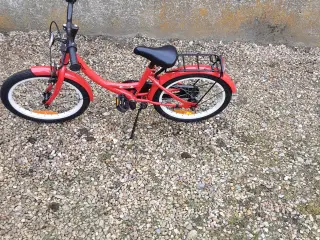 Pige cykel med 18 tommer hjul  og uden gear