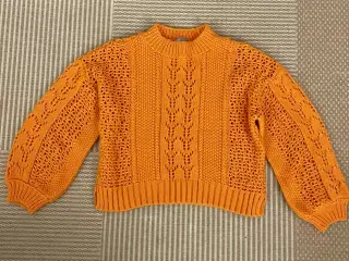 Asos striktrøje i skøn orange. Str 40