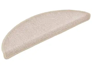 15 stk. trappemåtter 56 x 17 x 3 cm gråbrun