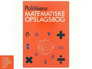 Matematisk opslagsbog fra Politiken