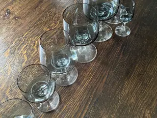 Holmegaard Atlantic røg farvede glas