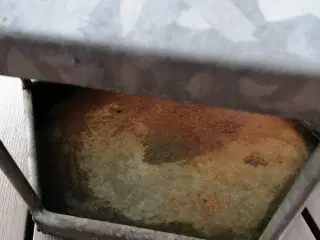 Zink sekskantet fuglehus 