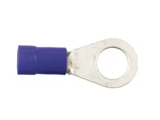 Ringsko blå 8,4mm / 100 stk