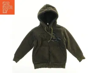 Hættetrøje i fleece (str. 116)