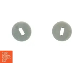 Metalringe med hul (str. Ø 5 cm)