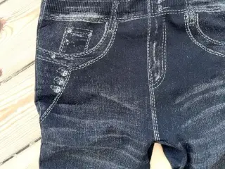 Jeggins - Leggins med jeansprint