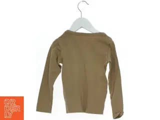 Langærmet brun bluse fra House Of Kids (str. 98)