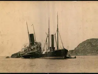 Grundstødning - Fotokort u/n - Ubrugt