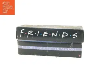 Friends DVD box med alle ti sæsoner (str. 45x15 cm, 30 dvd’er cm)