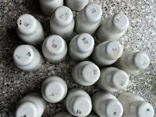 Gamle porcelæns klokker 
