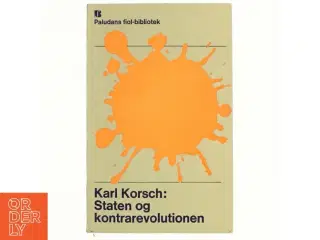 Staten og kontrarevolutionen af Karl Korsch (bog)