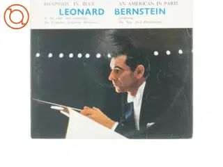 Rhapsody in Blue & An American in Blue; Leonard Bernstein dirigent (LP) fra Columbia Records