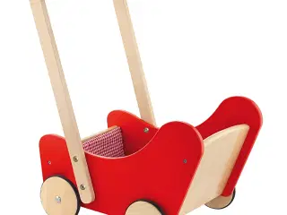 VIGA Dukkevogn i Bøgetræ - Robust og Stilfuld