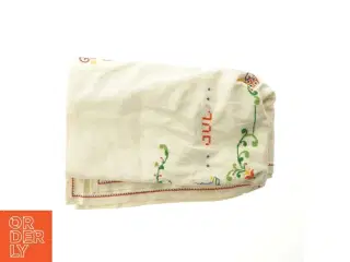 Juledug med broderi (str. 110x170 cm)