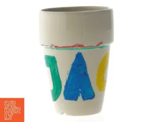 Keramikkop med farverige design fra IKEA (str. 11 cm)