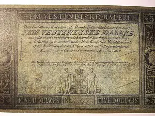 Dansk Vestindien sedler