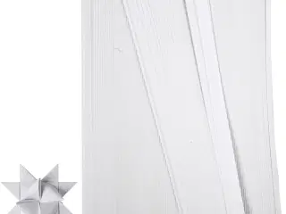 500 Hvide Stjernestrimler til Festlige Dekorationer