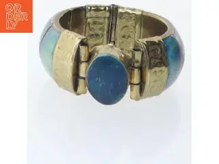 Armbånd med sten (str. Ø. 5,5 cm)