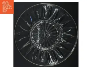 Antikt Glasfad (str. Ø 29 cm)