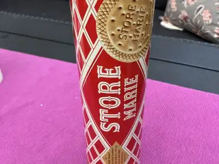 Antik dåse med "Store Marie" kiks