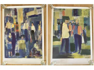 2 plakater - Hans Günter Hansen.