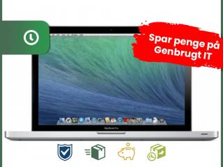 13" Apple MacBook Pro Retina A1502 - Intel i5 5257U 2,7GHz 256GB SSD 8GB (Early-2015) - Grade C - bærbar computer