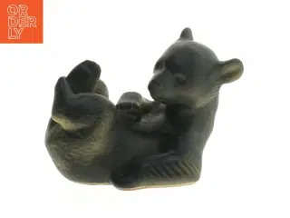 Keramisk bjørnefigur fra junghus (str. 12 cm)