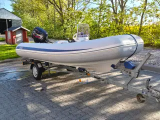 Rib båd 50hk