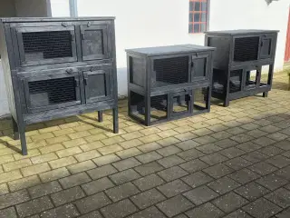 Dobbelt kaninbur