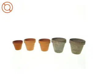 Potter (str. 10 x 11 cm 9 x 9 cm 7 x 8 cm)