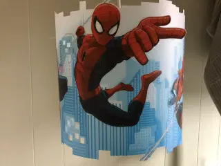 Børnelampe med Spiderman