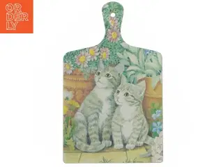 Serveringsbræt med kattedesign fra Wilscombe Melamine (str. 33x20 cm)