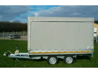 Høj presenning m. gardinsider til Eduard 5520 trailer