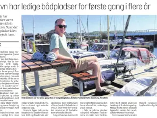 Bådplads i STRIB ?
