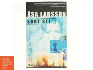 Sort sti af Åsa Larsson (Bog)