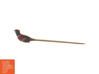 Håndskårne brevknive med fugle (str. 17 cm. 2 styk)