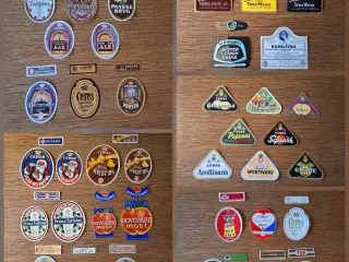 39 Etiketter fra CERES BRYGGERIER. 