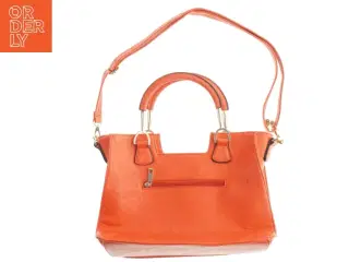 Orange skuldertaske (str. 37. x 25 cm)