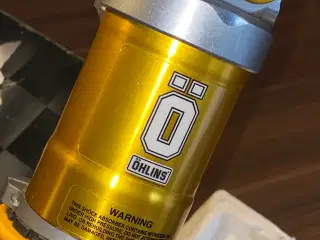 Öhlins affjdering og Udstødning til Honda CRF 450