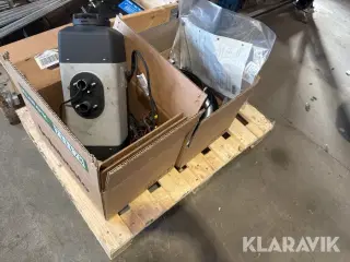 Oliefyr med monteringssæt Webasto Air top Evo 55