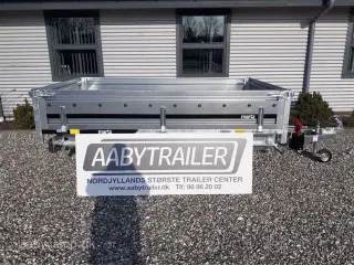 0 - Martz Transporter 2515   Martz boggie trailer med hydraulich tip 750 kg til skarp pris