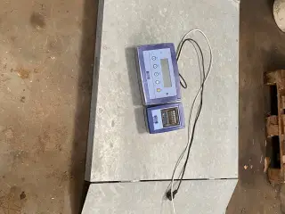 Pakkevægt 300kg med stort display og printer