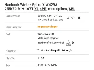 Pigdæk 19"