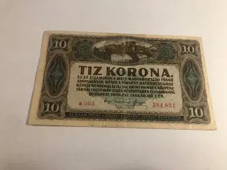 10 korona Hungary