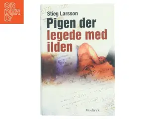 Pigen der legede med ilden bog fra Modtryk