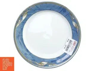 Tallerken, blå magnolia 617 fra Royal Copenhagen (str. 17 cm)