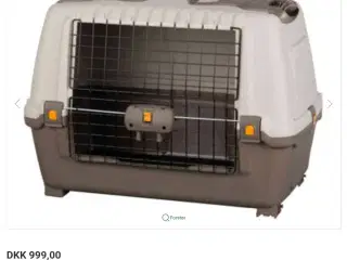 Stort hunde transportbur 