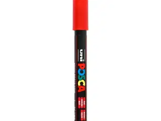 Posca Tusch, PC-1MR, streg 0,7 mm, extra-fine, rød, 1 stk.
