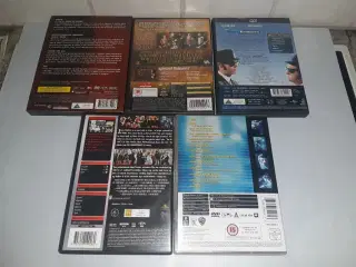 Musik film 6 stk bl.a The Last Waltz.