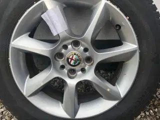 4 stk Alfa romeo fælge og dæk